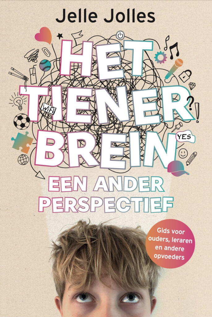 De cover van het boek Het Tienerbrein: een ander perspectief uit 2025.